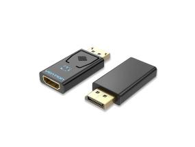I/O-SOVITIN DP:STÄ HDMI:HEN/MUSTA HBMB0 VENTIONIIN