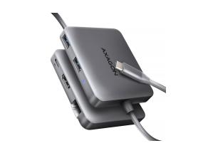 I/O HUB USB-C 5IN1 5GBPS/0.2M HMC-5HL AXAGON