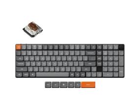NÄPPÄIMISTÖ WRL K17 MAX RGB/MUSTA K17M-H3 KEYCHRO
