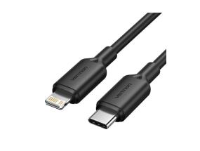 KAAPELI USB-C SALAMAAN/2M MUSTA LAKBH VENTION