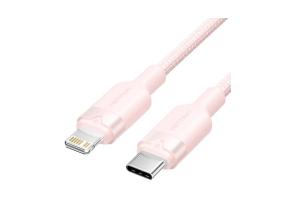 KAAPELI USB-C SALAMA/2M VAALEANPUNAINEN LAKWH VENTION