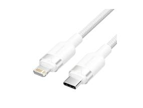 KAAPELI USB-C SALAMAAN/2M VALKOINEN LALWH VENTION