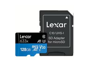 MUISTI MICRO SDXC 128GB UHS-I/W/A LMSBLPL128G-BNANG LEXAR