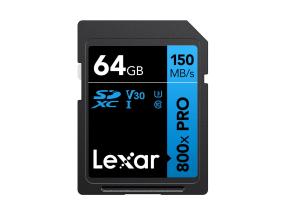 Muistikortti SDXC 64GB UHS-I LSD0800P064G-BNNNG LEXAR