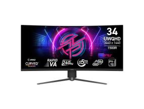 LCD-monitori MSI 34 " 3440 x 1440 pikseliä Native kuvasuhde 21:9 LCD MPG346CQRFX24