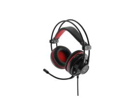 Kuulokkeet/kuulokkeet GAMING GS300/MUSTA/PUNAINEN MRGS300 MEDIARANGE