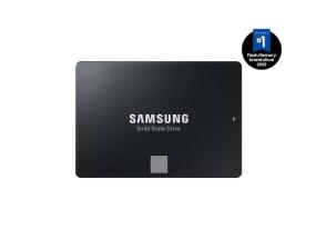 SSD Samsung 870 EVO 250GB SATA MLC Kirjoitusnopeus 530 Mt/s Lukunopeus 560 Mt/s 2,5" MTBF.