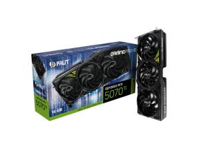 Näytönohjain PALIT NVIDIA GeForce RTX 5070 Ti 16 GB GDDR7 256 bit PCIE 5.0 16x GPU 2295 MHz;
