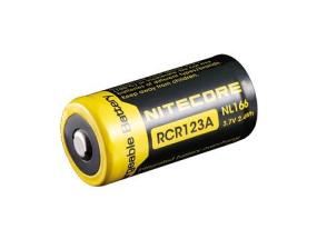 AKKU RECH. 650MAH 3.7V/RCR123 NL166 NITECORE NITECORE