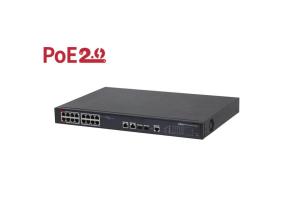 Kytkin DAHUA Tyyppi L2 Työpöytä/jalusta 90 wattia PFS4218-16ET-240-V3