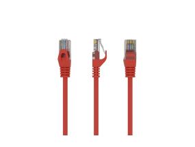 PATCH-KAAPELI CAT6 UTP 1M/PUNAINEN PP6U-1M/R GEMBIRD