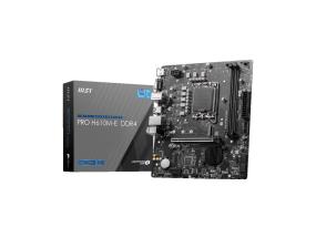 Emolevy MSI Intel H610 LGA1700 MicroATX Muisti DDR4 Muistipaikat 2 1xPCI-Express 1x 1xPCI...