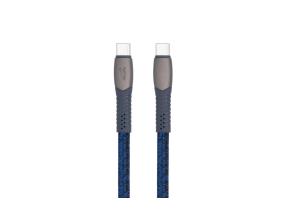 KAAPELI USB-C:hen USB-C:hen 1.2M/BLUE PS6105 BL12 RIVACASE