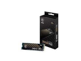 SSD MSI SPATIUM M450 500GB M.2 PCIe Gen4 NVMe 3D NAND Kirjoitusnopeus 2300 Mt/s Lukunopeus 3600...