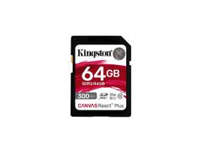 MUISTI SDXC 64GB C10/SDR2/64GB KINGSTON