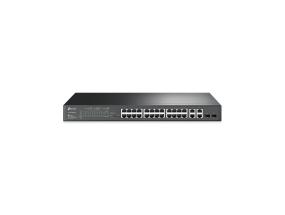 Kytkin TP-LINK SL2428P Rack PoE+ portit 24 250 wattia SL2428P SL2428P