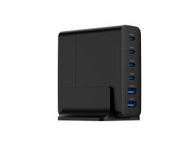 LATURI USB UNIVERSAL 6P 75W/TA-UC-2A4C-PD75-01-BK GEMBIRD GEMBIRD