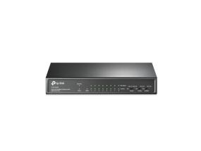 Kytkin TP-LINK Työpöytä/jalusta 9x10Base-T / 100Base-TX PoE+ portit 8 TL-SF1009P