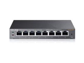 Kytkin TP-LINK 8x10Base-T / 100Base-TX / 1000Base-T PoE portit 4 TL-SG108PE TL-SG108PE