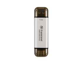Ulkoinen SSD TRANSCEND ESD310 1TB USB-C USB 3D NAND Kirjoitusnopeus 950 Mt/s Lukunopeus 1050...