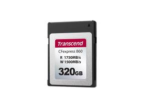 MEMORY COMPACT FLASH 320GB/CFE TS320GCFE860 TRANSCEND