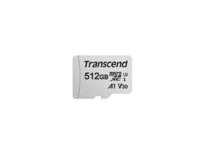 MUISTI MICRO SDXC 512GB W/A/TS512GUSD300S-A TRANSCEND