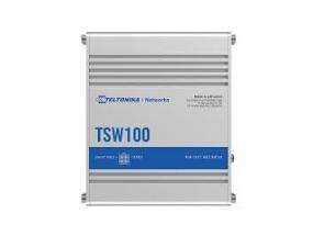 Kytkin TELTONIKA TSW100 5xRJ45 PoE+ portit 4 120 wattia TSW100
