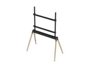TV SET ACC FLOOR STAND 55-86"/BLK/WOOD TVS-86F-01-BK GEMBIRD GEMBIRD