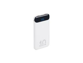 POWER BANK USB 10000MAH/VA2540 VALKOINEN RIVACASE