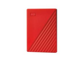 Ulkoinen HDD WESTERN DIGITAL My Passport 2TB USB 2.0 USB 3.0 USB 3.2 Väri Punainen WDBYVG0020BRD-WESN