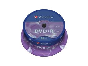 VERBATIM 50x DVD+R 4,7GB 120min 16x SP