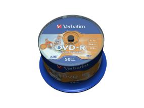 VERBATIM 50x DVD-R 4,7GB 16x SP