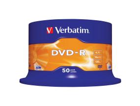 VERBATIM 50x DVD-R 4,7GB 16x SP