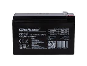 QOLTEC 53031 Qoltec Gel akku 12V 9A