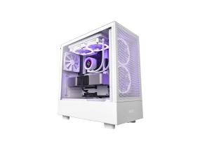 NZXT PC-kotelo H5 Flow RGB valkoinen