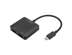DIGITUS USB-C 2x HDMI MST Video Splitter