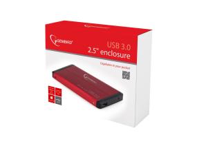 GEMBIRD EE2-U3S-2-R HDD/SSD-kotelo Ge