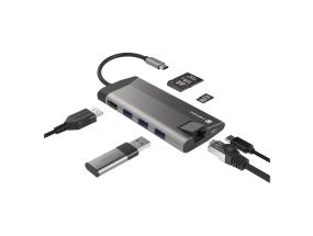 NATEC moniporttinen Fowler Plus USB-C