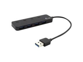 I-TEC USB 3.0 Metal HUB 4 -portti