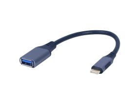 GEMBIRD USB - C - OTG AF -sovitin harmaa