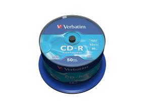 VERBATIM 50x CD-R 700MB 52x SP