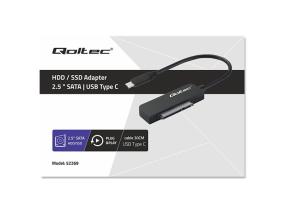 QOLTEC 52269 SATA-sovitin / SSD HDD 2.5i