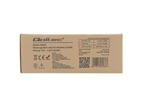 QOLTEC 53062 AGM-akku 12V 7,2 Ah, 12,2 Ah
