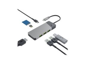 GREEN CELL HUB USB - C GC Connect 3xUSB