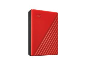 WD My Passport 4TB kannettava kiintolevy Punainen