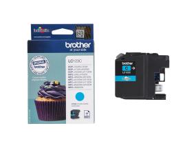 BROTHER LC123C muste syaani 600 sivua