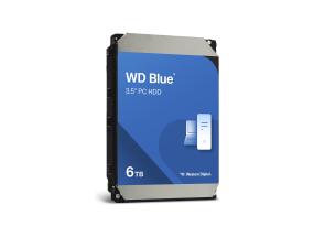 WD Blue 6TB SATA 3,5 tuuman PC 6 Gb/s -kiintolevyasema