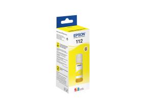 EPSON 112 EcoTank Pigment Yellow -mustetikku