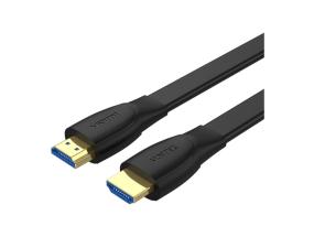 UNITEK HighSpeed -kaapeli HDMI 20 1,5 m litteä