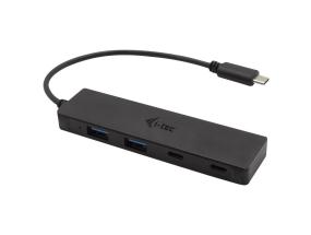 I-TEC USB-C metallikeskitin 2xUSB 3.0 2xUSB-C